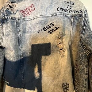 .DNM. Collection Patchwork denim jacket